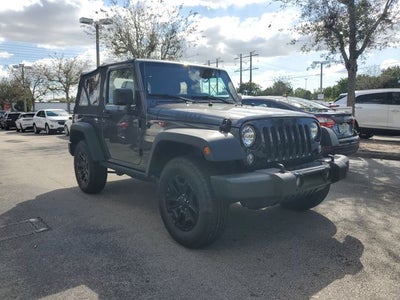 2017 Jeep Wrangler Willys Wheeler