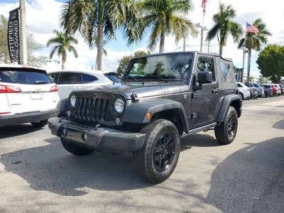 2017 Jeep Wrangler Willys Wheeler