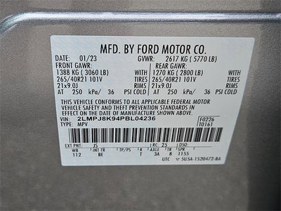 2023 Lincoln Nautilus Reserve