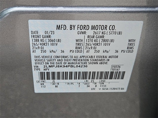 2023 Lincoln Nautilus Reserve