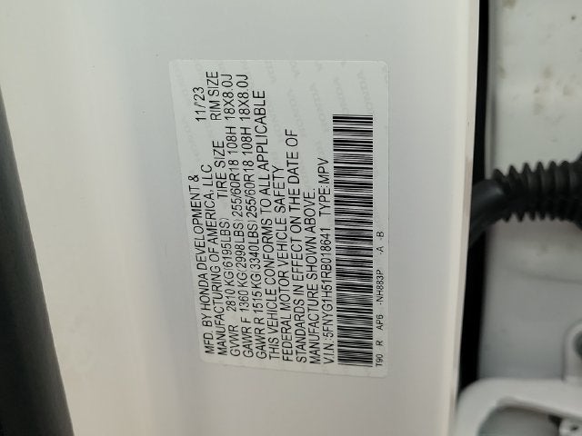 2024 Honda Pilot EX-L 7 Passenger