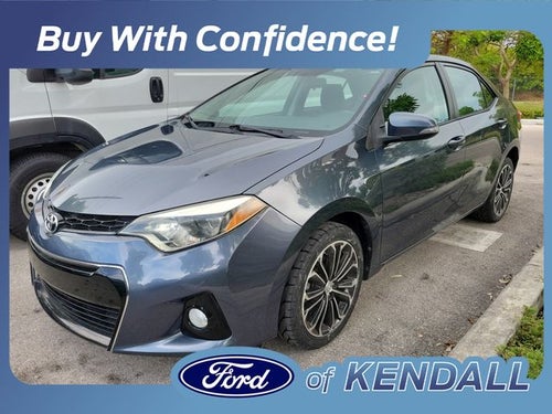 2016 Toyota Corolla S Plus