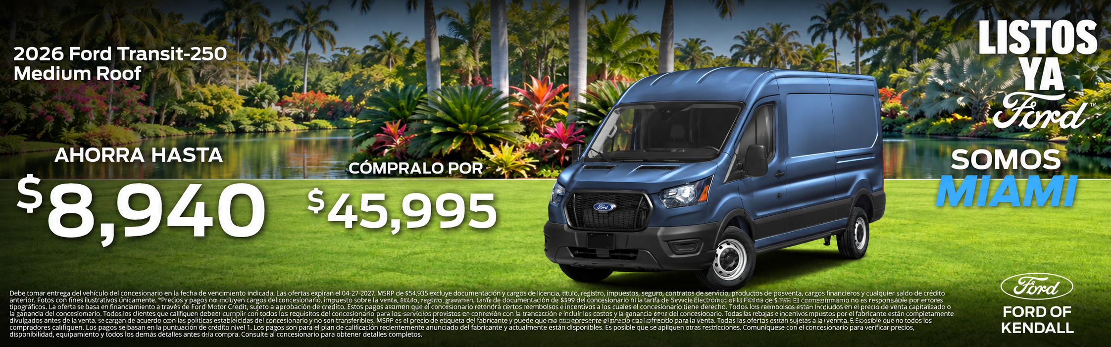 2026 Ford Transit-250 Medium Roof